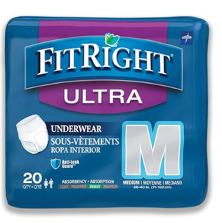 Disposable Pull-On Underwear, Medium